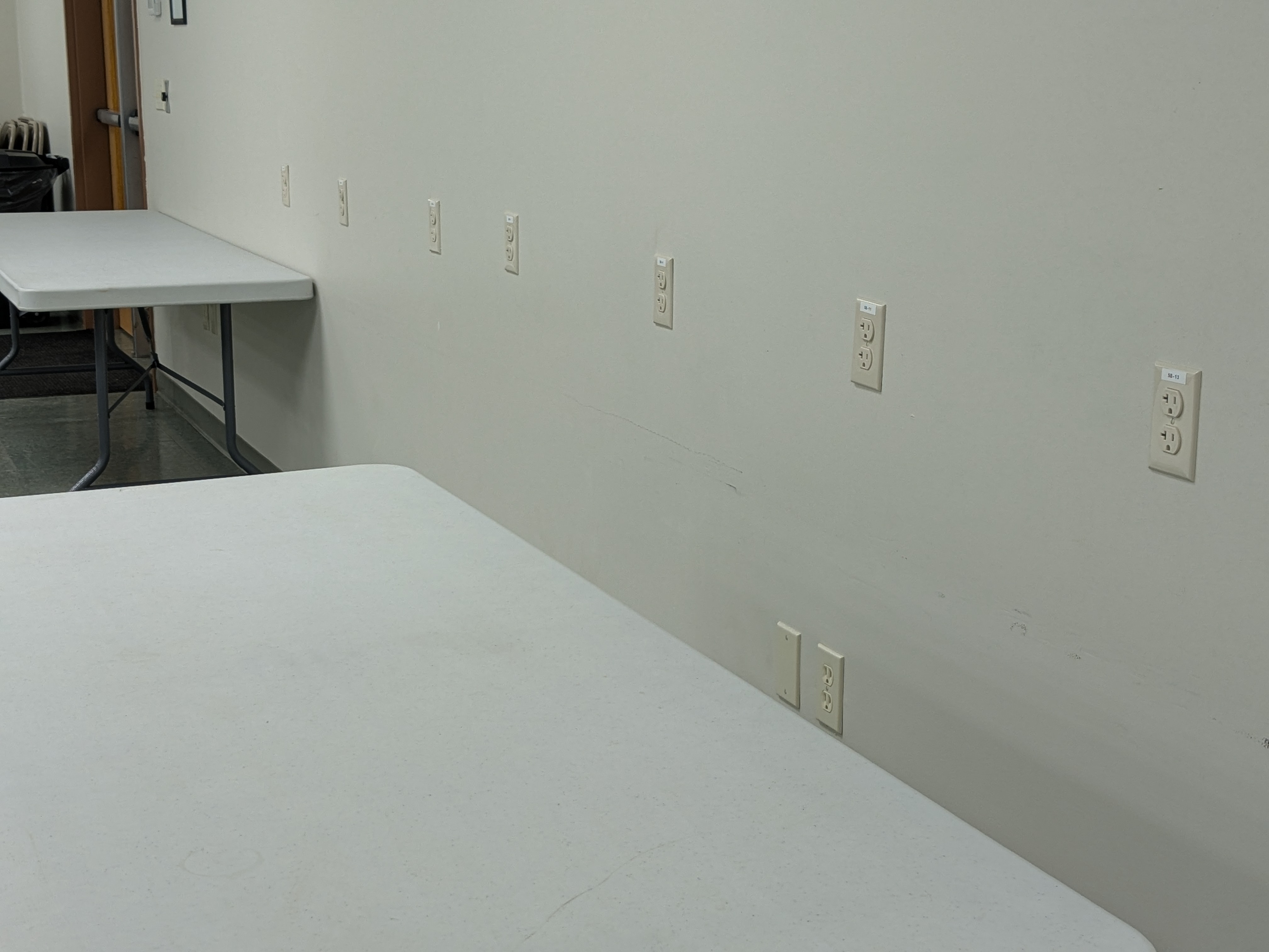 East wall outlets image